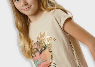 Αμάνικη μπλούζα για κορίτσι | ΒΑΝΙΛΙΑ - Energiers - 